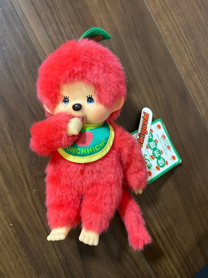 モンチッチ ぬいぐるみ　信州限定　赤