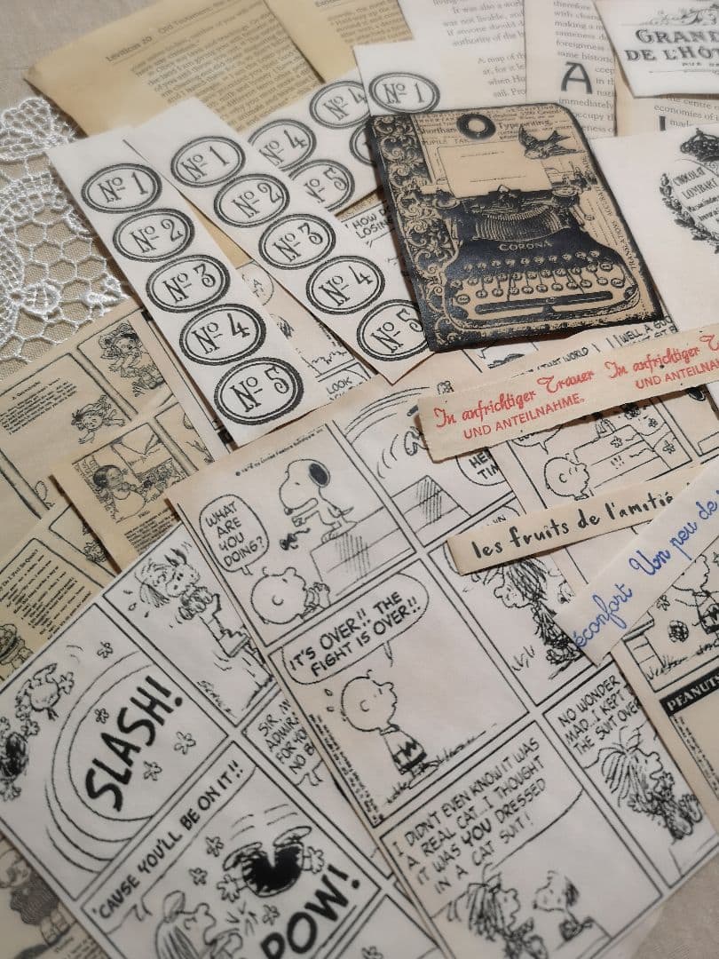 no.98 ジャンクジャーナル♡素材