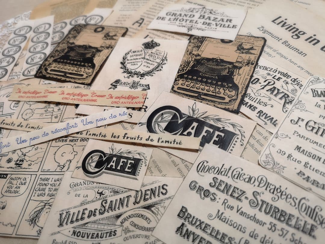 no.98 ジャンクジャーナル♡素材