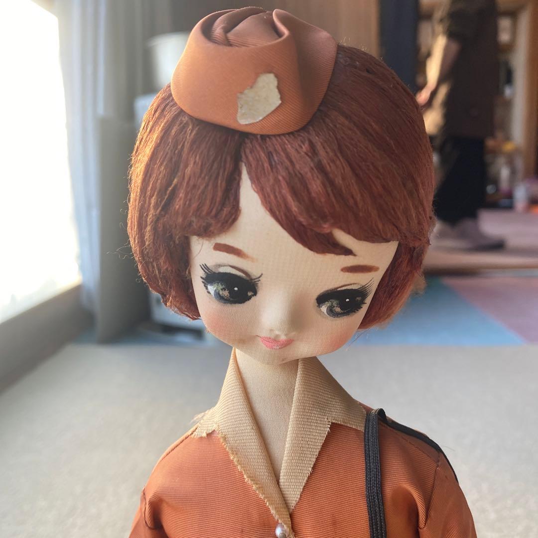レア！スチュワーデス　昭和レトロ　フィギュア　キャビンアテンダント　客室乗務員