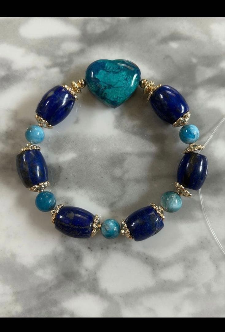 マリエモーン3点おまとめパラサイトとブラックサンムーンストーンのブレスレッ