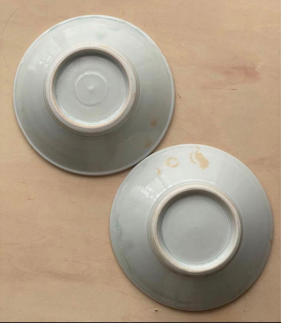 伊藤聡信さん （未使用）色絵深皿 5寸鉢 2枚セット