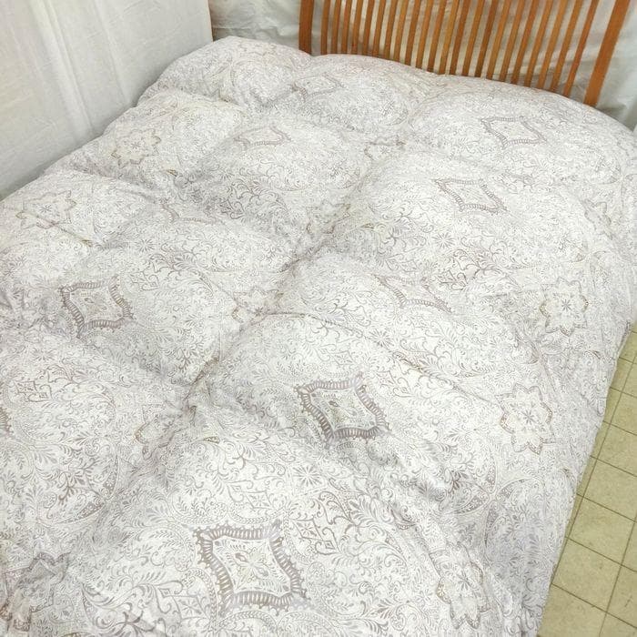 2枚組　新品　西川　羽毛布団　シングル　ホワイトミューラダウン95％ 1.2kg