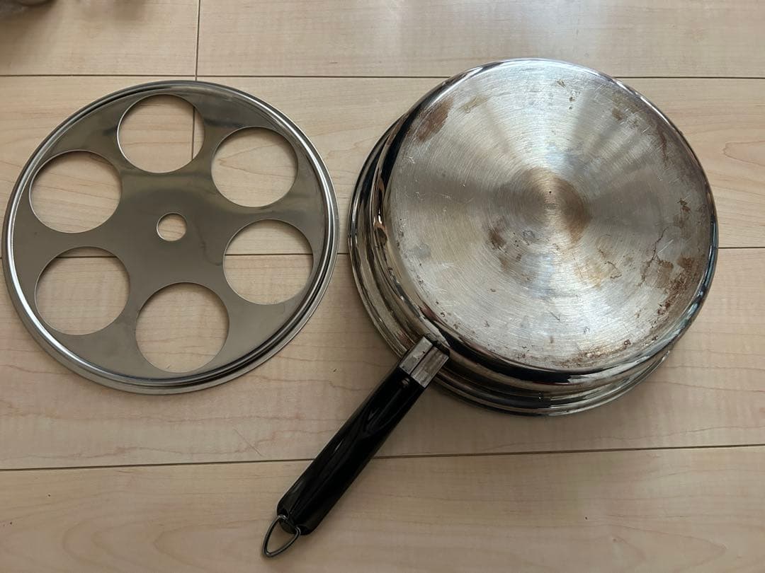 アムウェイ鍋・フライパンセット ステンレススチール