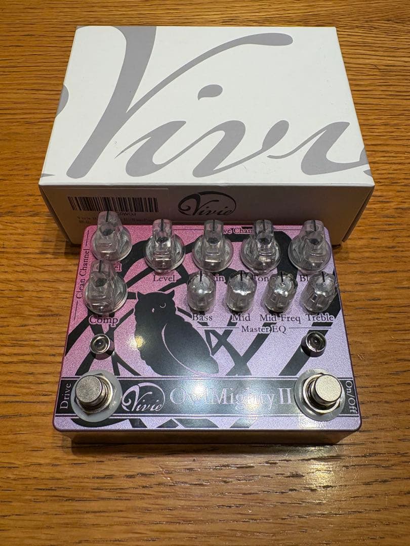 Vivie OwlMighty II ベースエフェクター プリアンプ