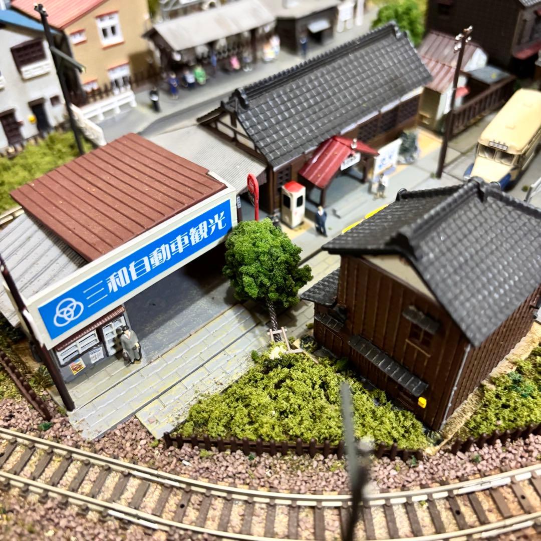 講談社 昭和の鉄道模型をつくる 完成品 ジオラマ ケース