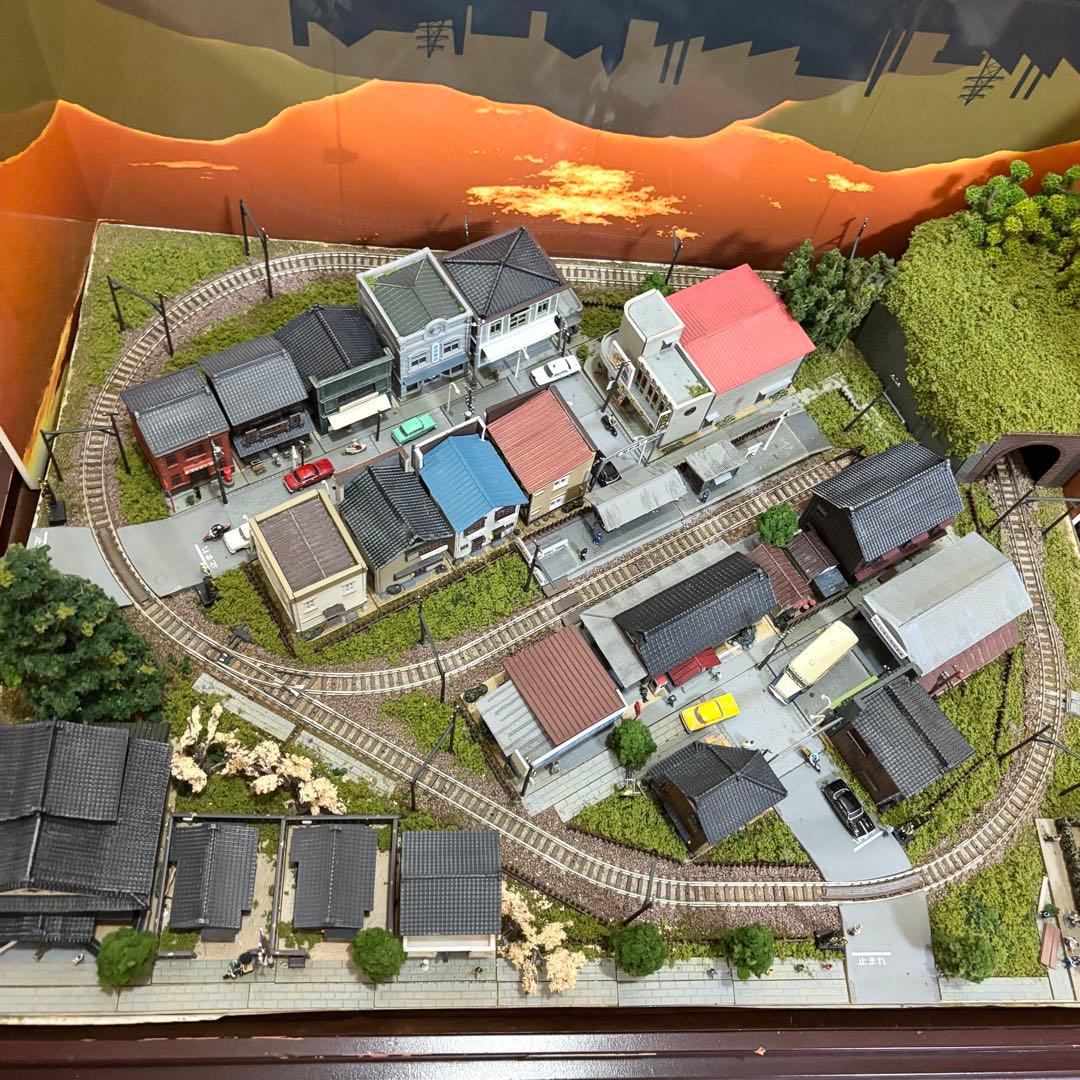 講談社 昭和の鉄道模型をつくる 完成品 ジオラマ ケース