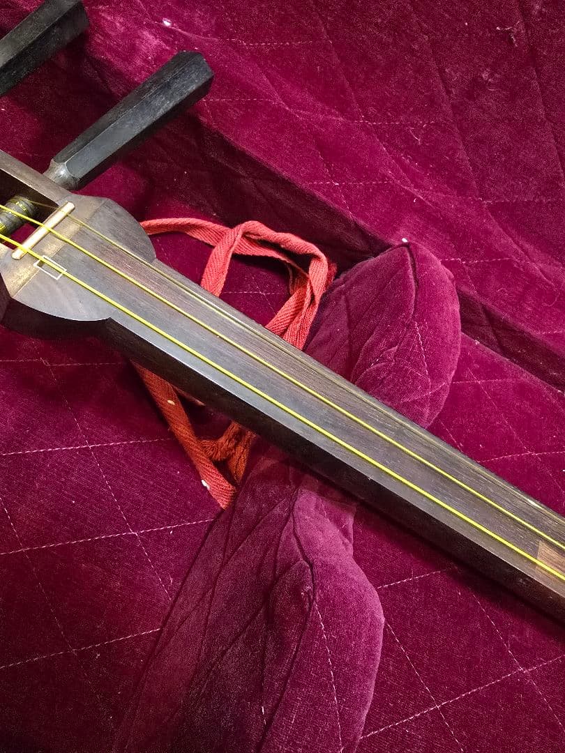 すぐ弾けます！紅木の三味線本体 中棹約2.7センチ 東さわり 半津軽