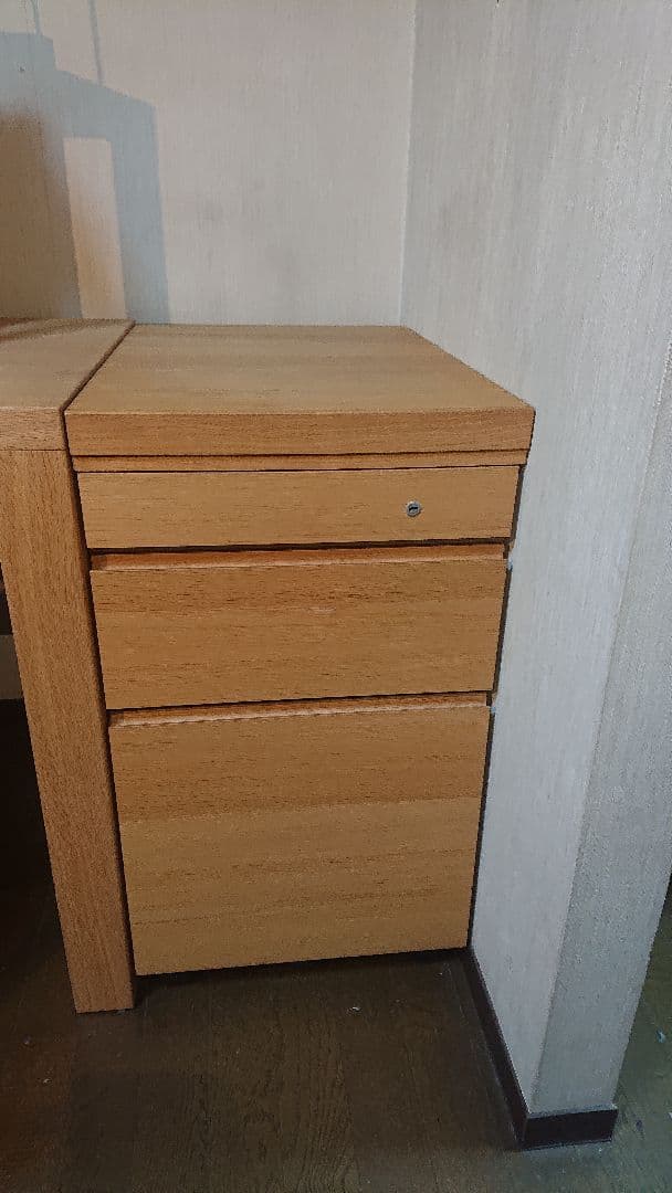 送料込み★カリモク★学習机★ボナシェルタ★ワゴンのみ★