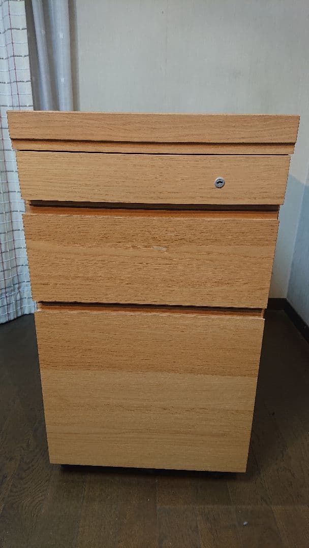 送料込み★カリモク★学習机★ボナシェルタ★ワゴンのみ★