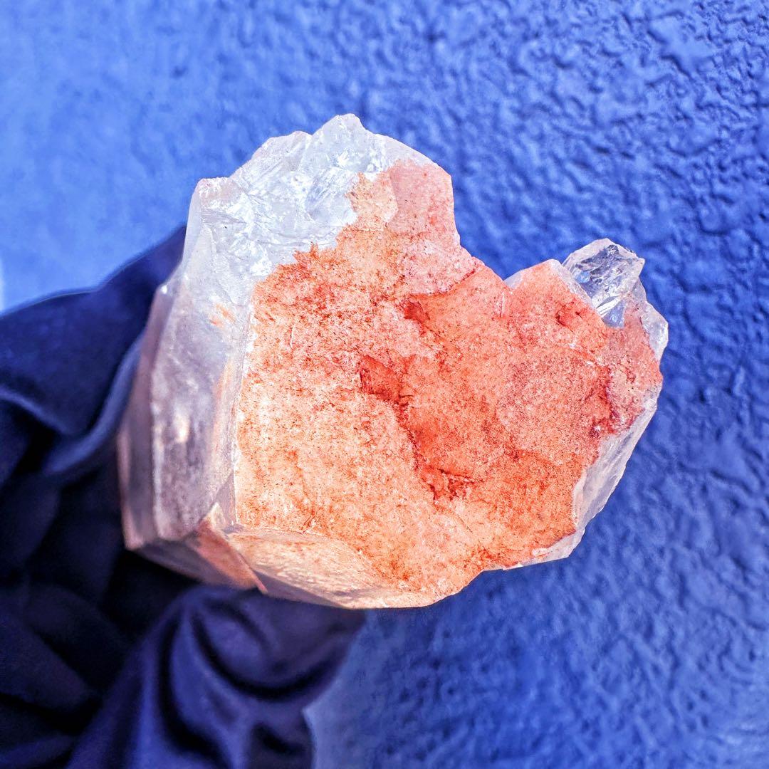 高透明度❗️超綺麗♡マニカラン産レインボー☆ピンクヒマラヤ水晶クラスターA1476