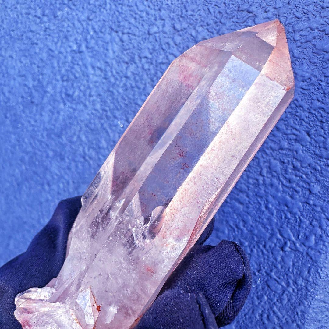 高透明度❗️超綺麗♡マニカラン産レインボー☆ピンクヒマラヤ水晶クラスターA1476