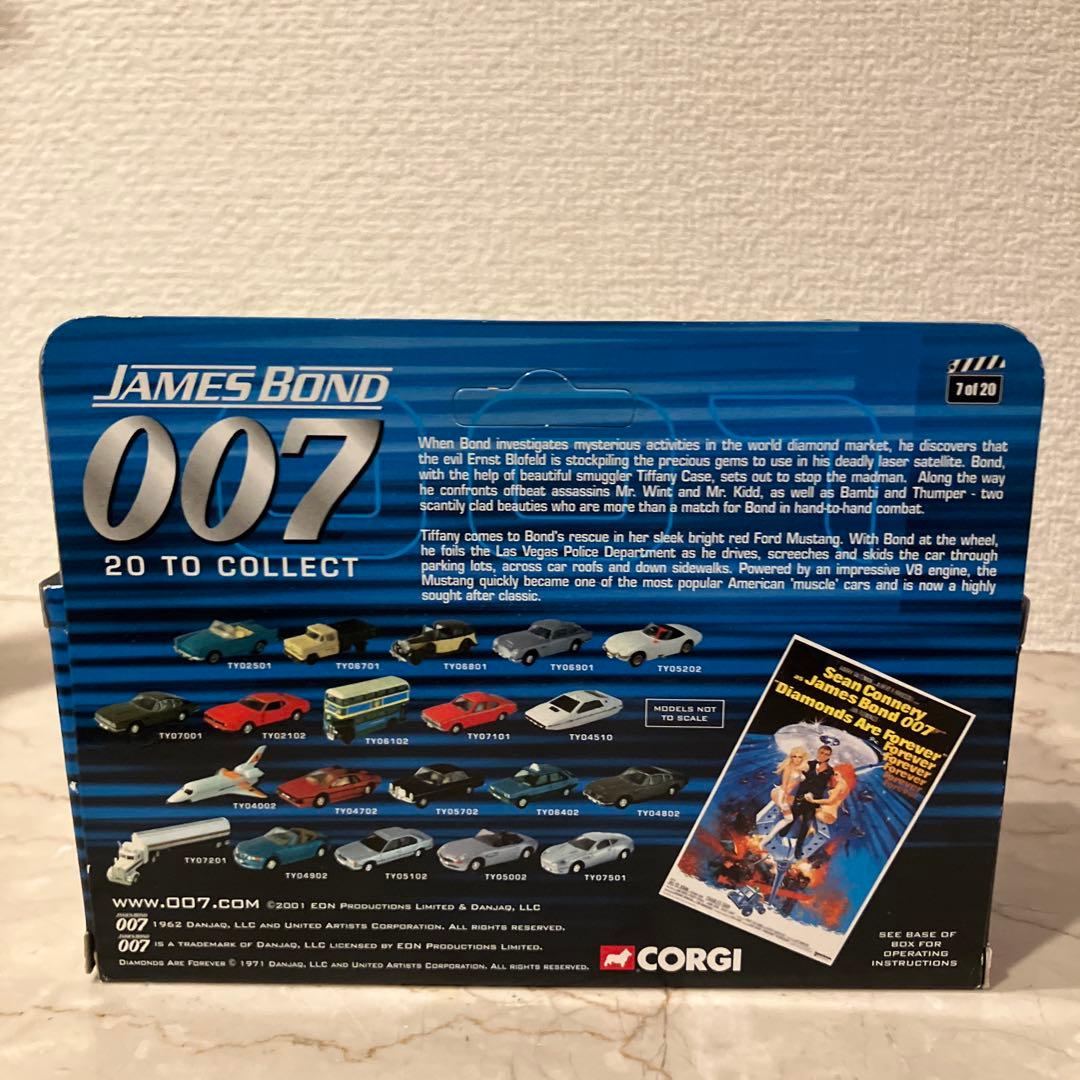 CORGI社製 007ボンドカー 「MUSTANG MACH Ⅰ」新品・未使用 - メルカリ