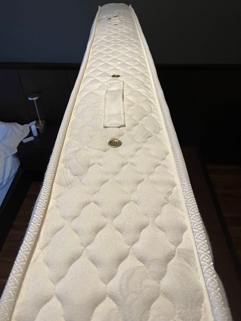 日本ベッドマットレスsilkyポケット（ウール入り）　セミダブル　ハード