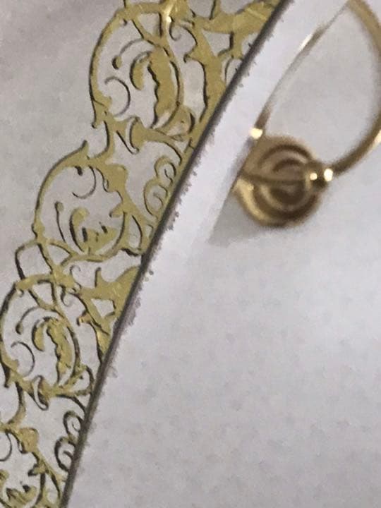 【超豪華美品】超大型楕円型ウォールミラー