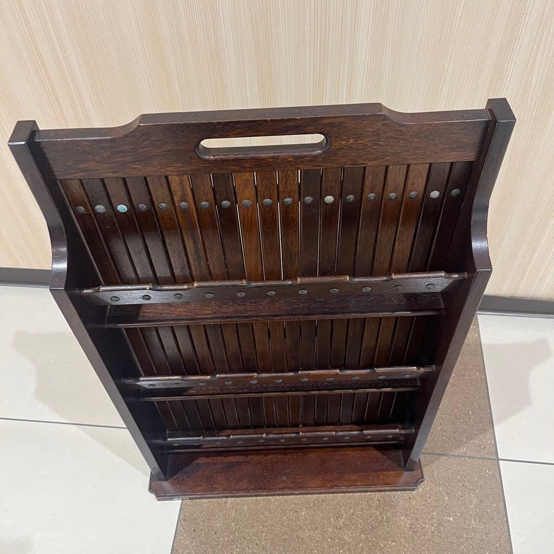 ☆カリモク家具☆レトロ☆スリッパラック☆多目的ラック