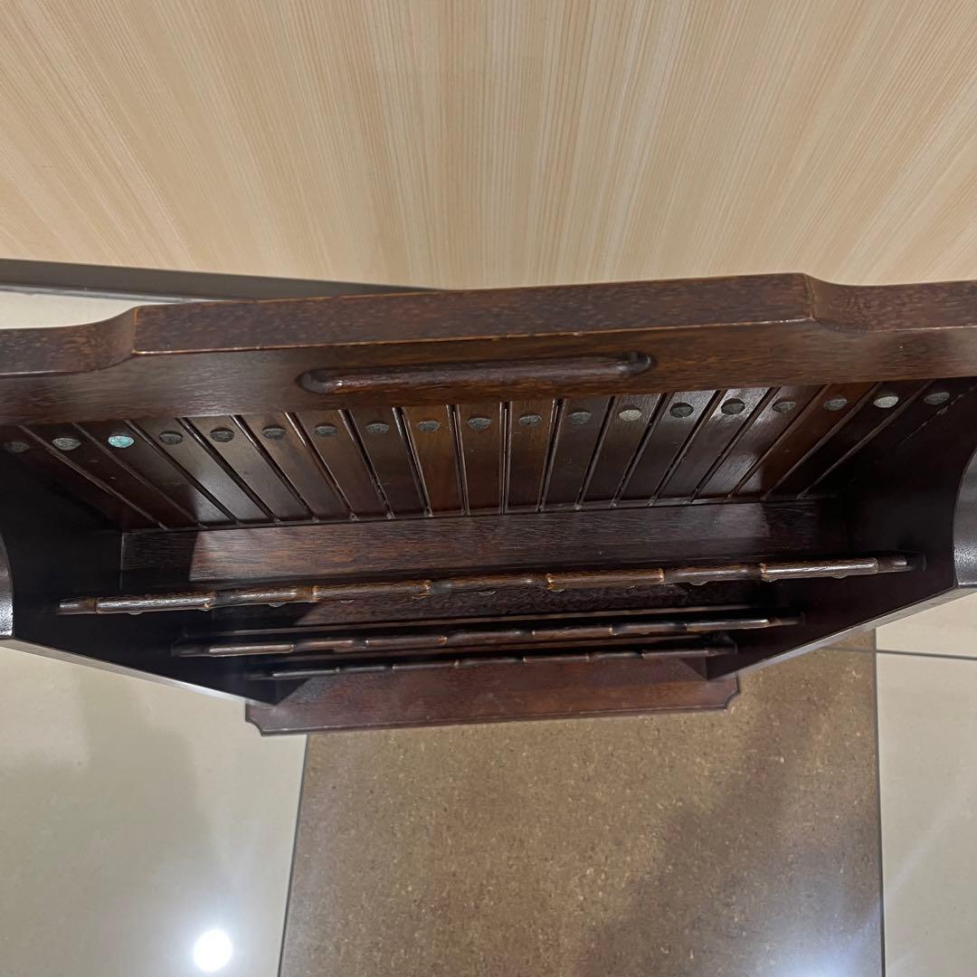 ☆カリモク家具☆レトロ☆スリッパラック☆多目的ラック