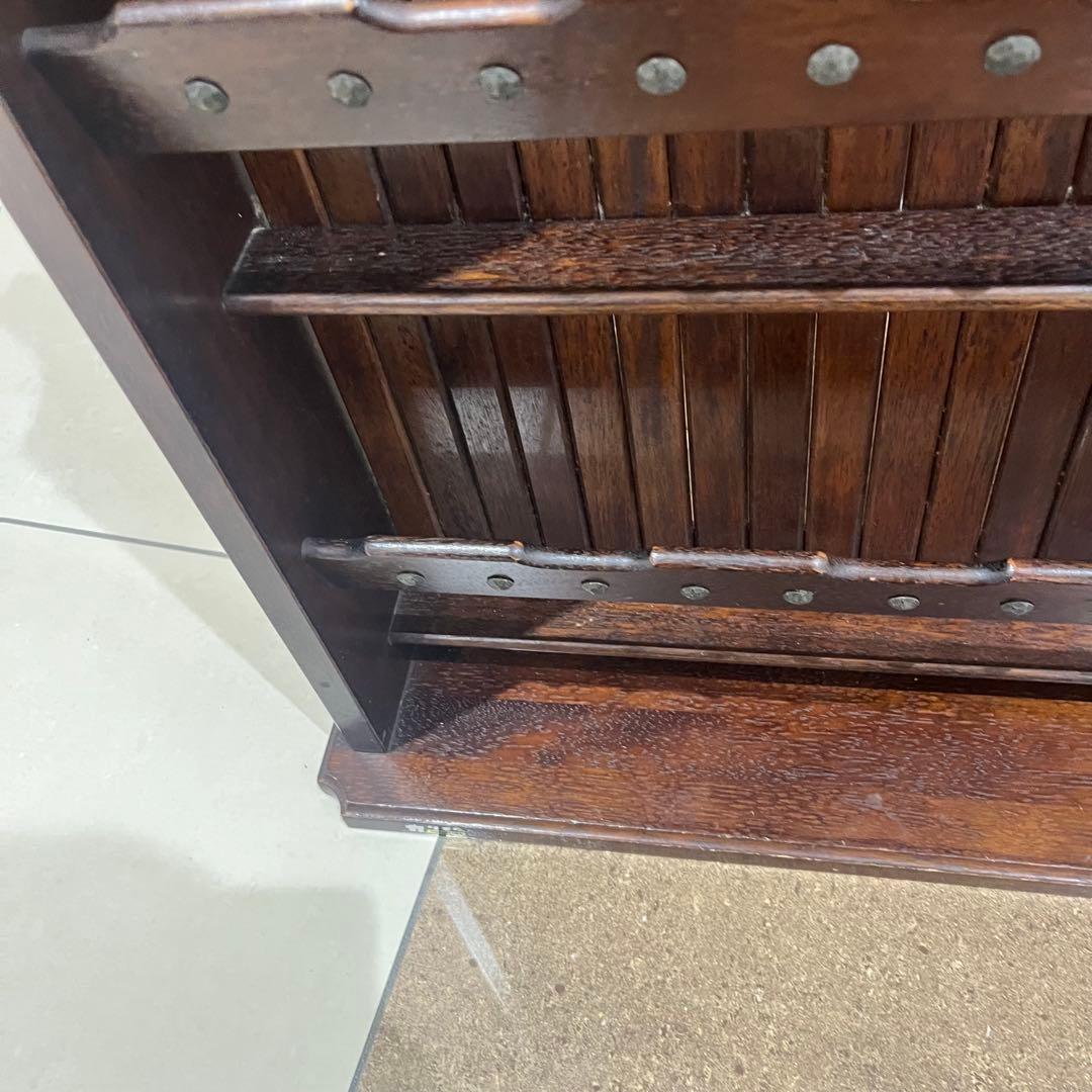 ☆カリモク家具☆レトロ☆スリッパラック☆多目的ラック