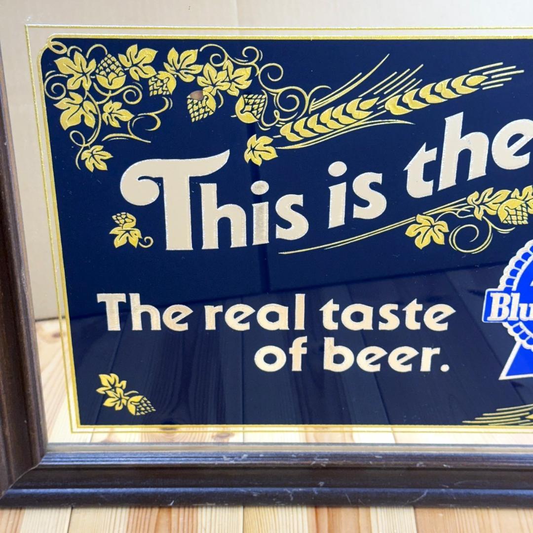 Pabst Blue Ribbon ビンテージ パブミラー パブスト 鏡 ビール