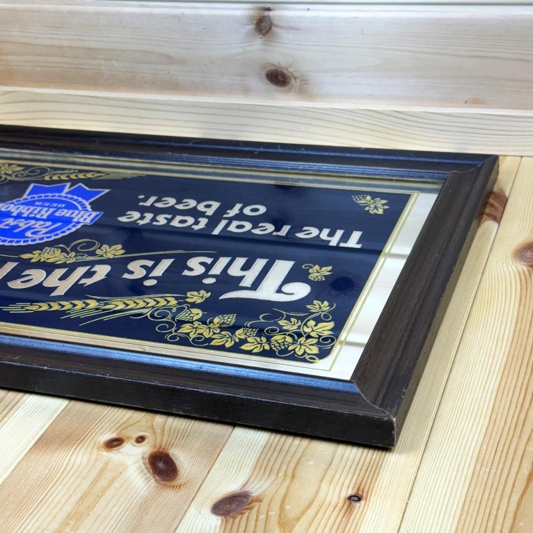 Pabst Blue Ribbon ビンテージ パブミラー パブスト 鏡 ビール