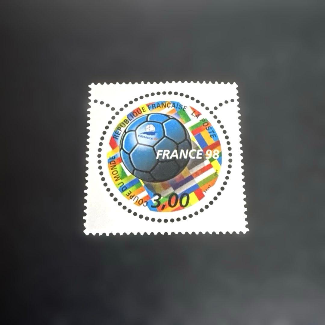フランスW杯 記念切手☆新品☆ 希少 『ワールドカップ1998年』優勝記念
