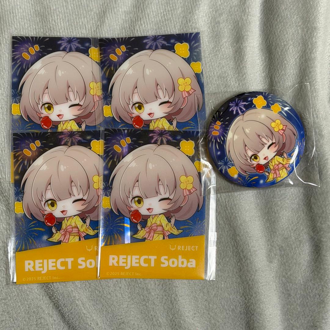 REJECT RC 第五人格 Soba 中国限定 缶バッジ クリアカード - メルカリ