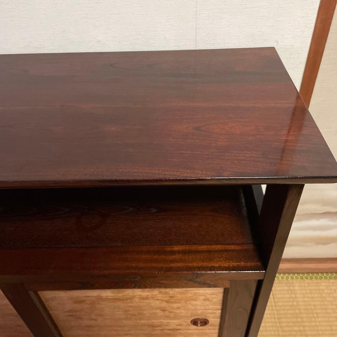 お値下げ　欅　民藝箪笥　李朝写し飾り棚