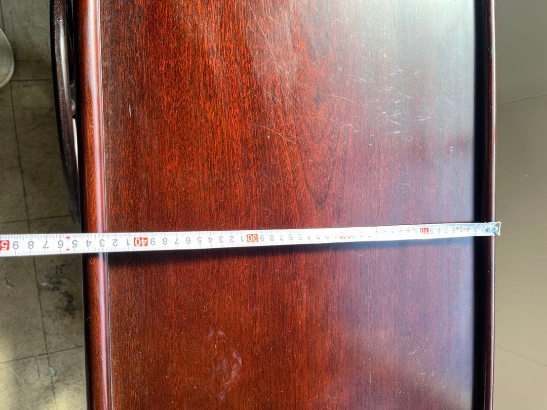 木製ワゴン　北欧レトロ　キッチンカート　トローリーワゴン　※直接引き取り可