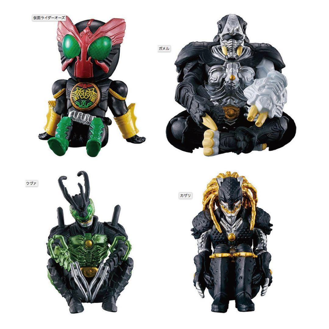 仮面ライダー オーズ グリード ウヴァ カザリ ガメル まちぼうけ