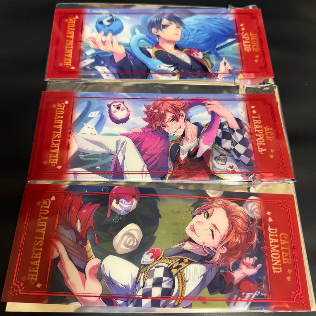 ツイステ エース デュース ケイト 箔押しビッククリアカード