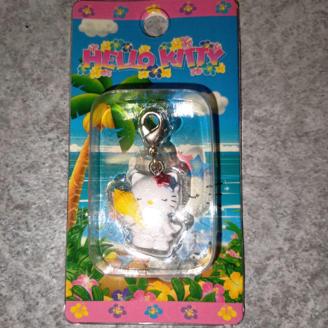 日*0様 ハローキティ アイスクリーム＆ほら貝 ファスナー根付マスコット２個セッ