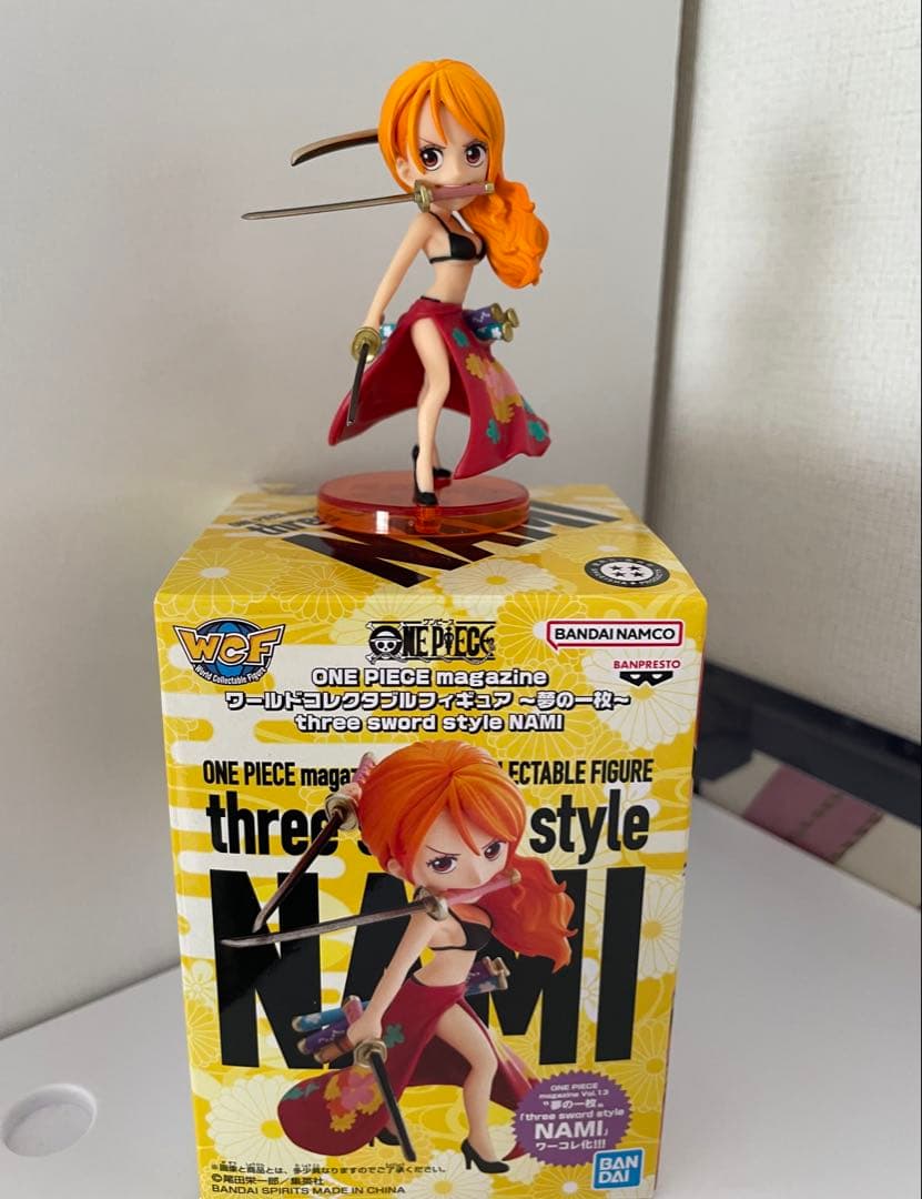 ONE PIECE ワールドコレクタブルフィギュア 三刀流ナミ 夢の一枚