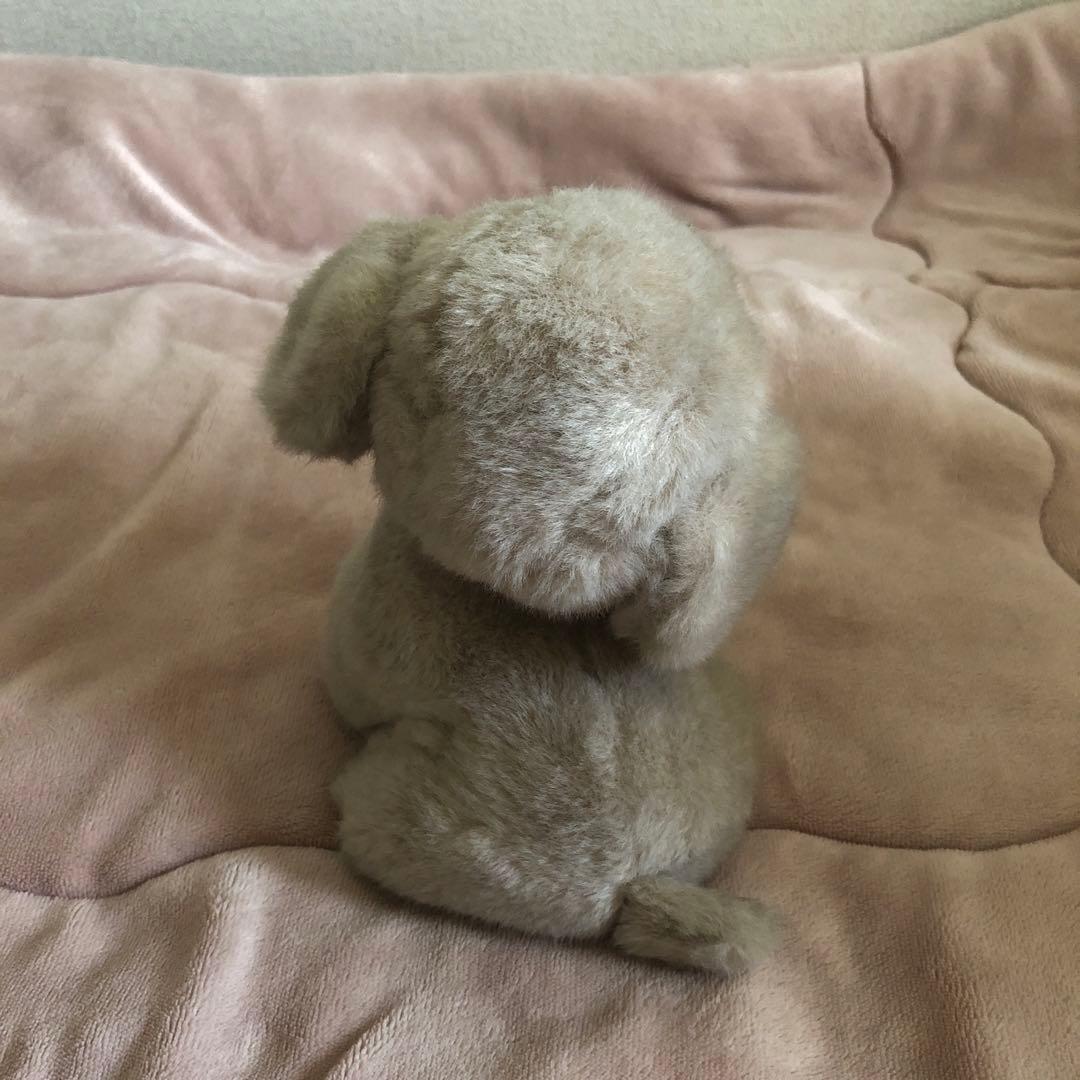 昭和レトロ　ヴィンテージ うめ吉　お座りポーズ　ぬいぐるみ　4コセット 中古品