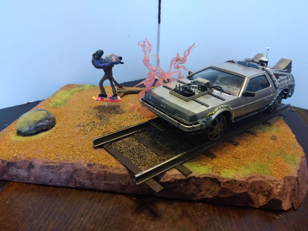 送料込み・即日発送】映画 バックトゥザフューチャー3 プラモデル