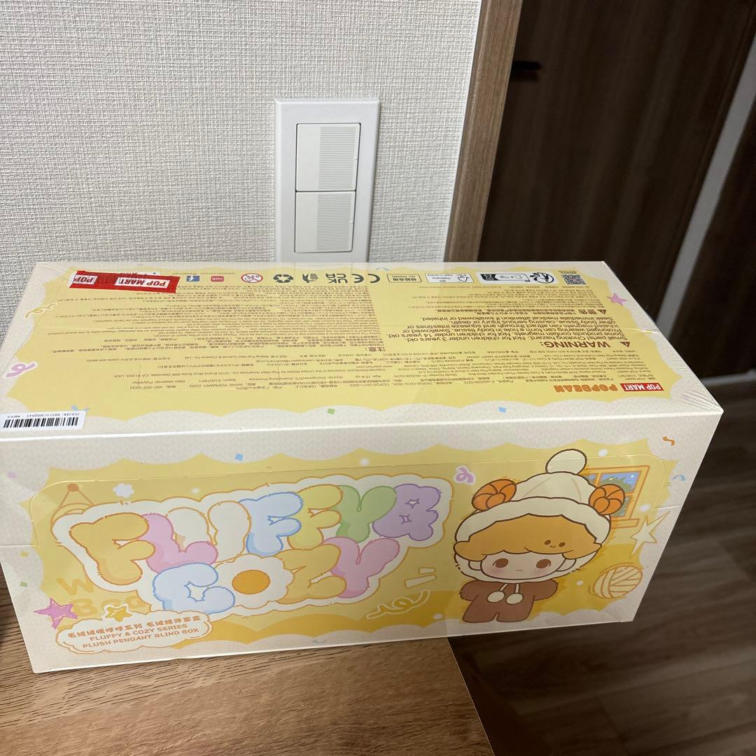 POPMART新作　POPBEAN Fluffy & Cozy アソート