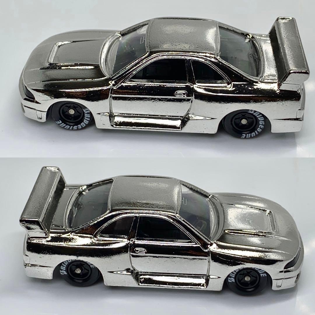 トミカ 日産 スカイライン GT-R BCNR33 レーシング 銀メッキ - メルカリ