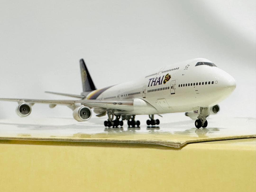 Gemini 1/400 B747-400 THAI タイ航空 - メルカリ