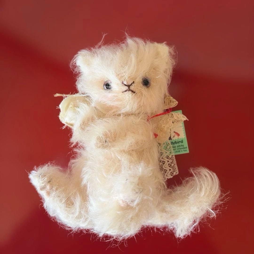 猫の人形　ハンドメイド作品　作家もの
