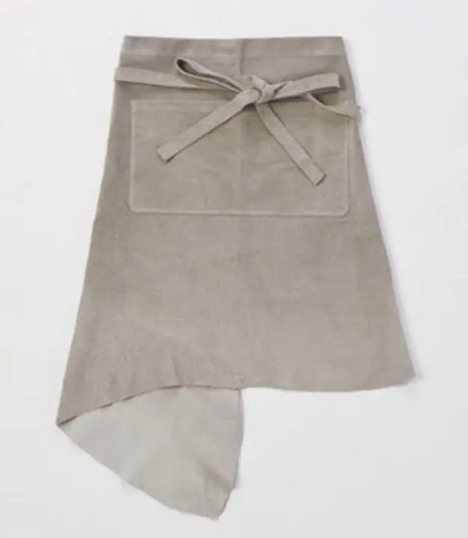 エンダースキーマ スエードエプロン◆新品