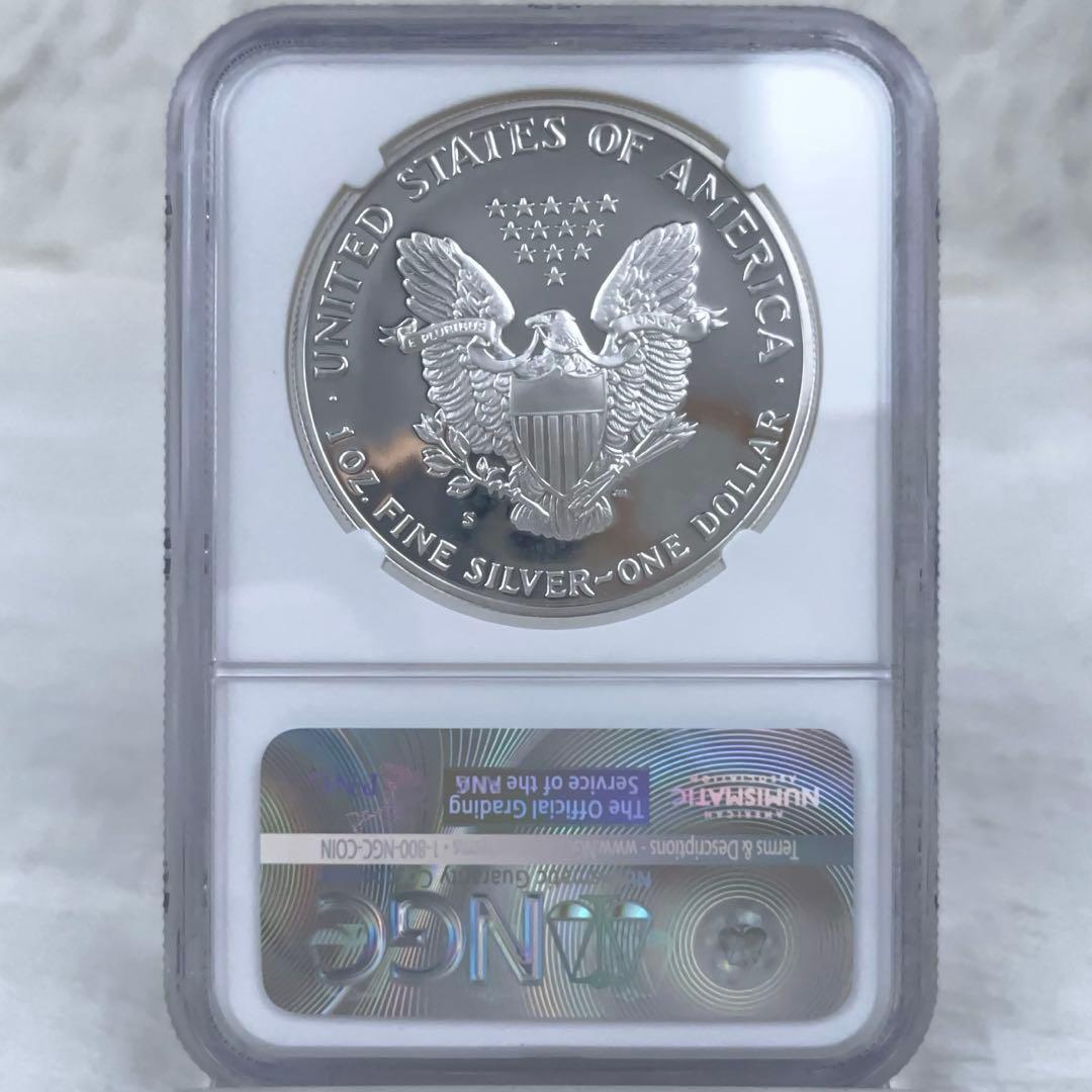 【36年前の輝き】1990年S イーグル銀貨 NGC PF69 UC プルーフ