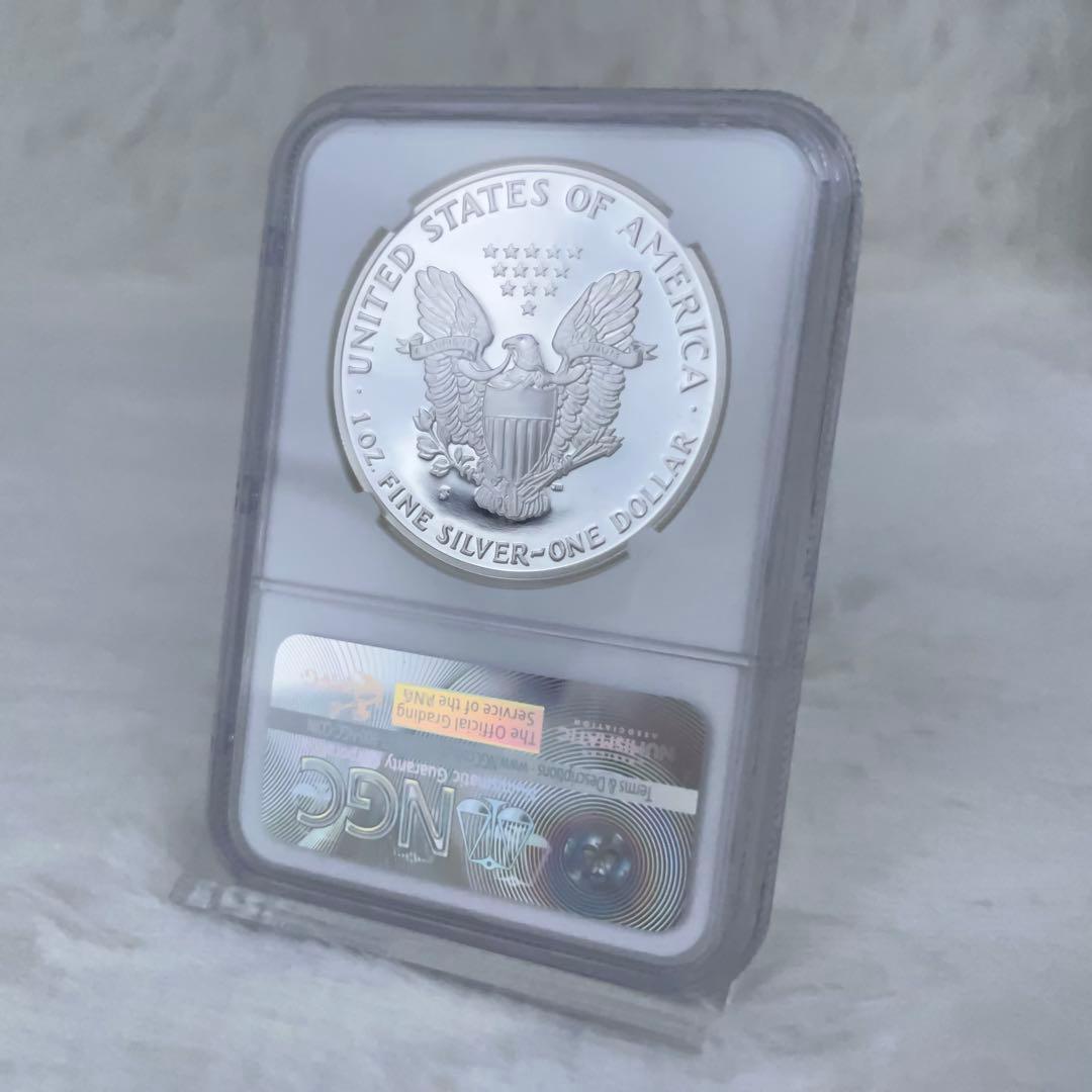 【36年前の輝き】1990年S イーグル銀貨 NGC PF69 UC プルーフ