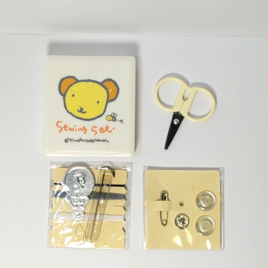 平成レトロ ぷんくま プンクマ ソーイングセット マザーグースの森