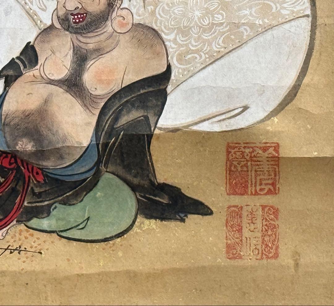 時代 七福神 版画 年画 掛軸 送料込み250824 - メルカリ