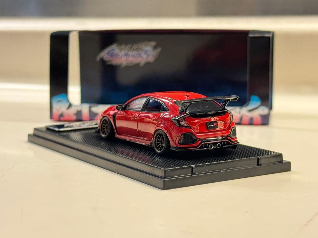 1/64 ホンダFK8 J’SRacing風 エアロキット関村改 完成品