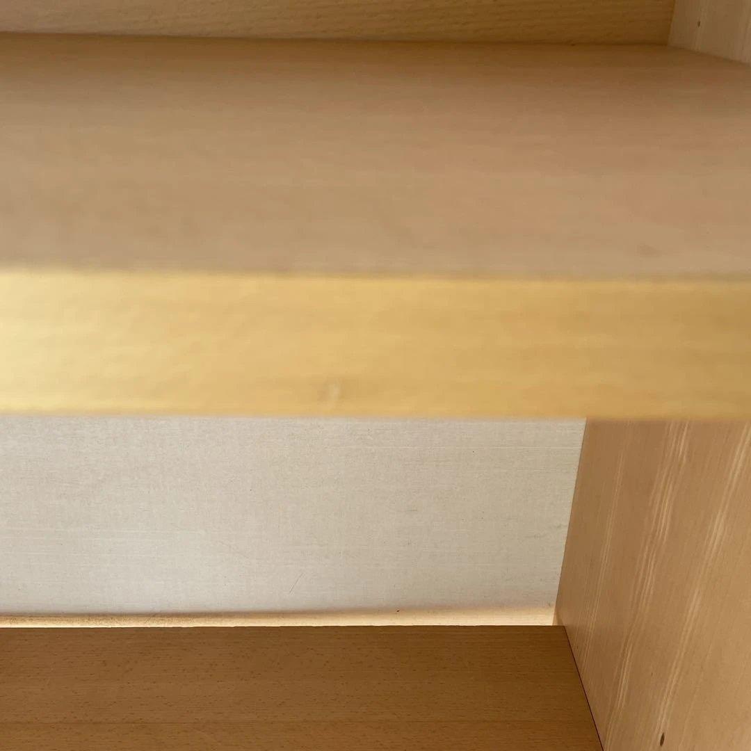 ナチュラル木製収納キャビネット