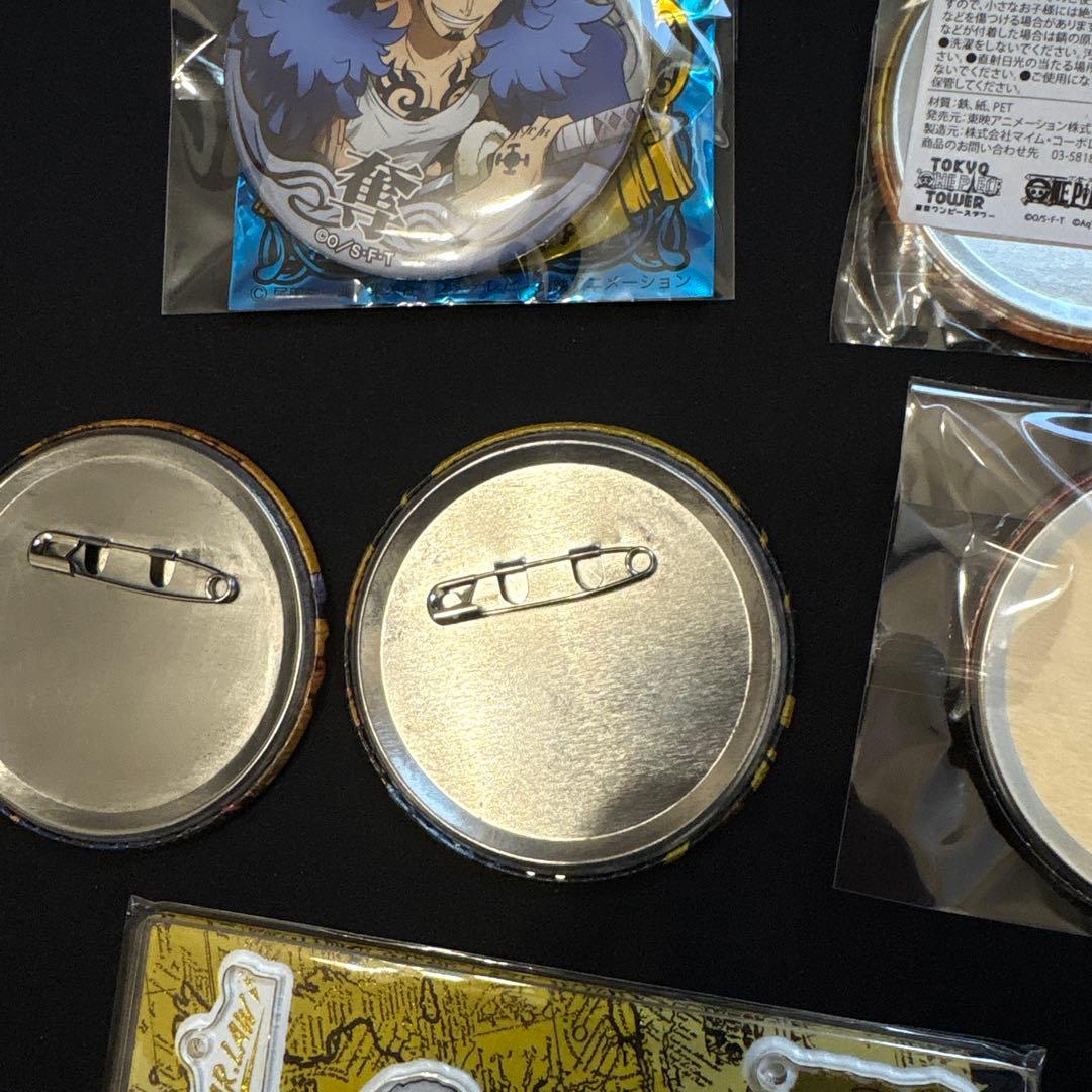 ONE PIECE ワンピース　トラファルガー•ロー　輩缶バッジ　まとめ売り