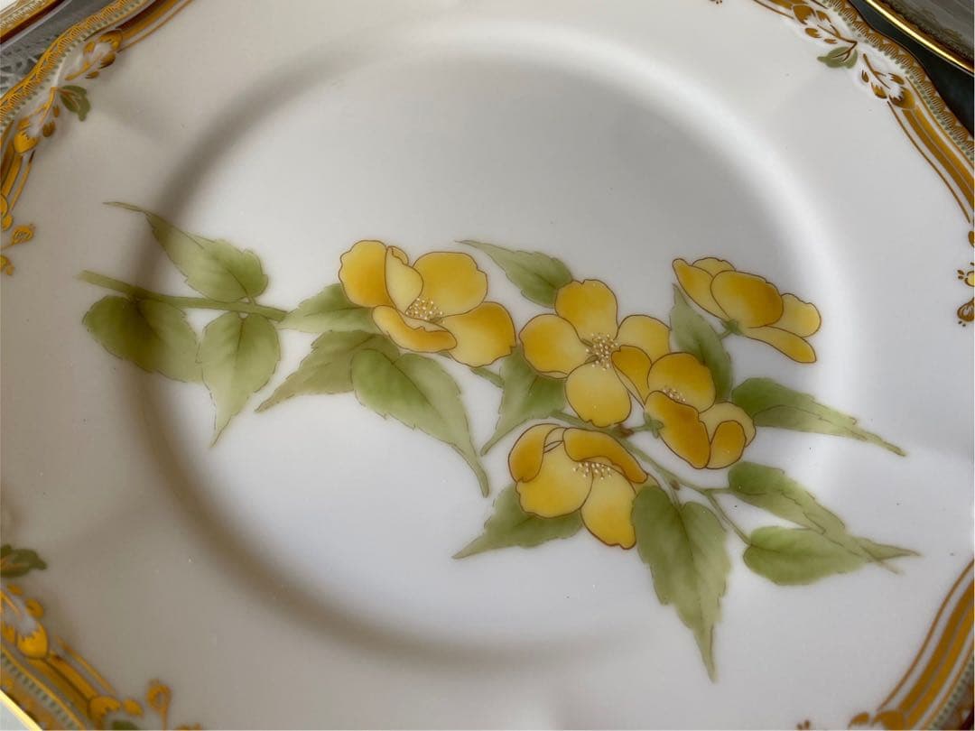 新品 未使用 ノリタケ ガラ コンテッサ ケーキ皿 デザート皿 18cm セット