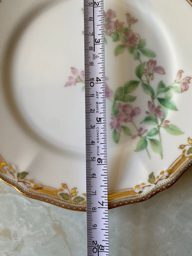 新品 未使用 ノリタケ ガラ コンテッサ ケーキ皿 デザート皿 18cm セット