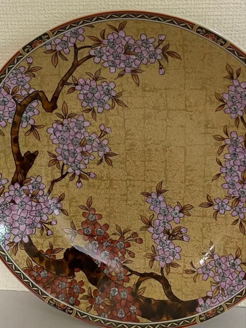有田焼桜皿 大皿 飾り皿