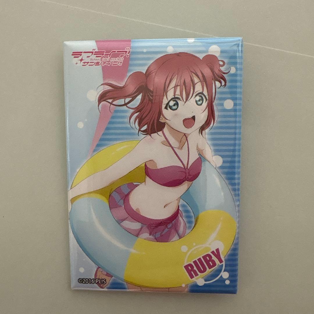 ラブライブ！サンシャイン!! 缶バッジ 4個セット 黒澤ルビィ - メルカリ